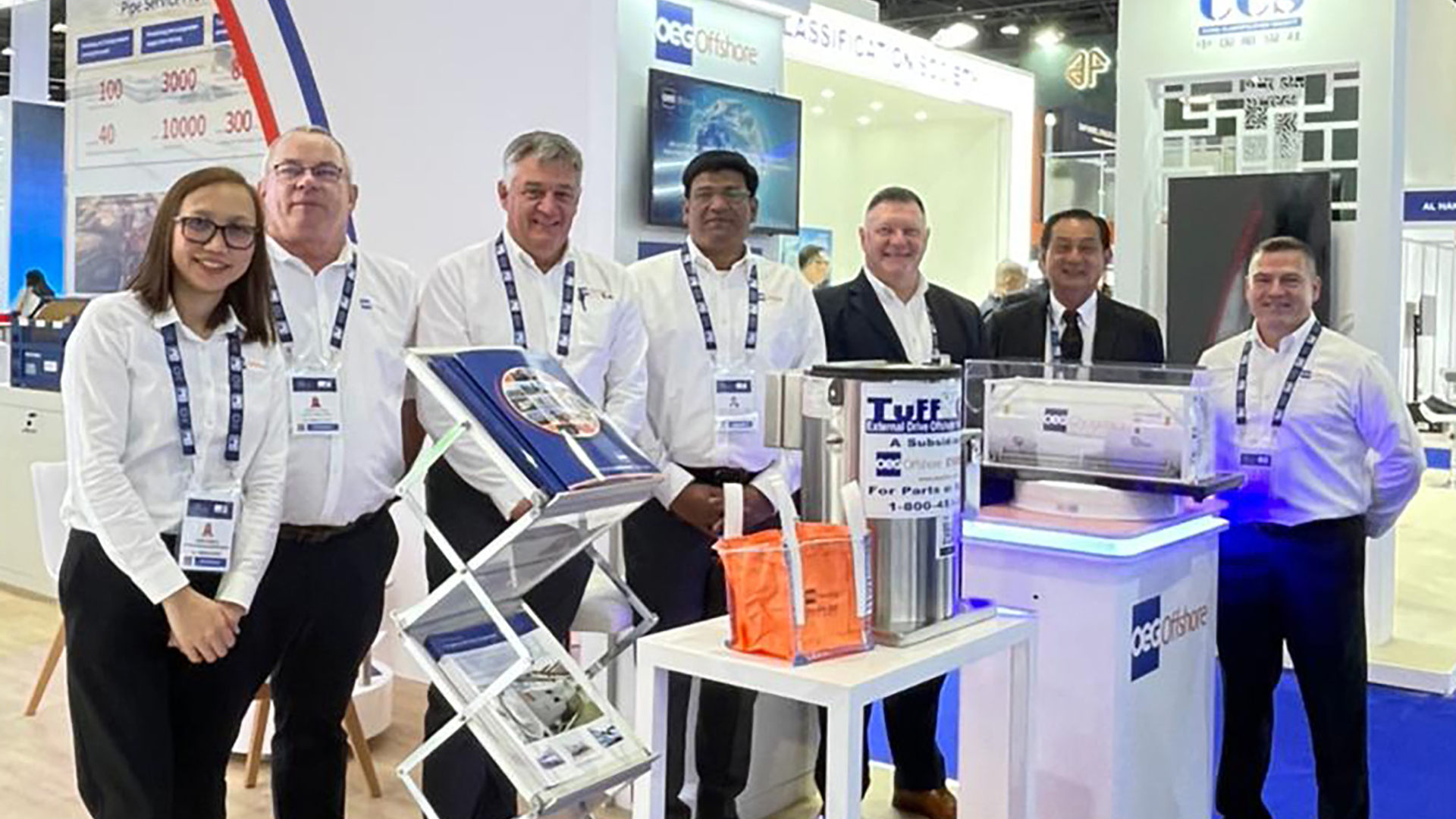 OEG Offshore at ADIPEC 2023.